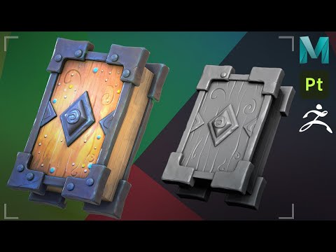 Stylized Book  in Autodesk Maya 2026, Zbrush, Substance Painter