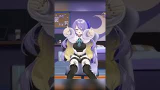 豪快に座っちゃうムーナ #ホロライブID #Moona Hoshinova #ムーナ #shorts