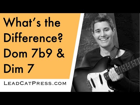 48) Dim 7 Chords and 7b9 Chords | College Level Course for Beginning & Intermediate Guitarists