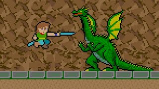 Formal Longplay: Dragon Buster (Arcade version) 12-round session for 1 Player