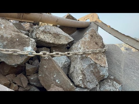 BIG ROCK 🪨 Crusher Machine - FULL Powerfull Process A Giant in Action-Big Rock Crushing#asmrvideo 