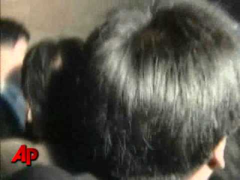 Raw Video: S. Korean Lawmakers Brawl