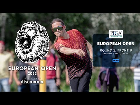 Round 2, Front 9 | European Open | MPO Lead | McMahon, McBeth, Barsby, Conrad