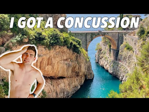 INSANE 97ft. CLIFF JUMP Amalfi Coast Travel Vlog Part 3: Fiordo Di Furore, Italy