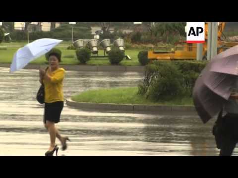 North Korea braces for the approach of Typhoon Bolaven