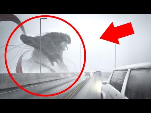 5 Gigantic Mysterious Creatures Caught on Tape Video