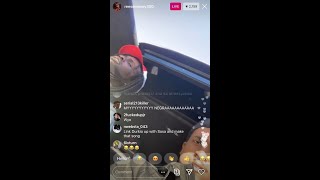 Chief Keef and Lil Reese celebrating FBG DUCK INCIDENT ON IG LIVE