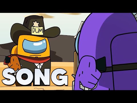 Among Us Sheriff Song (Cartoon Animation)