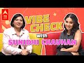 Vibe Check With Sunidhi Chauhan The Certified Foodie ABPLIVE