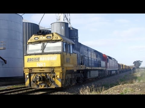 Blown Away by a Steel Train - Australian Trains, Victoria