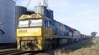 Blown Away by a Steel Train - Australian Trains, Victoria