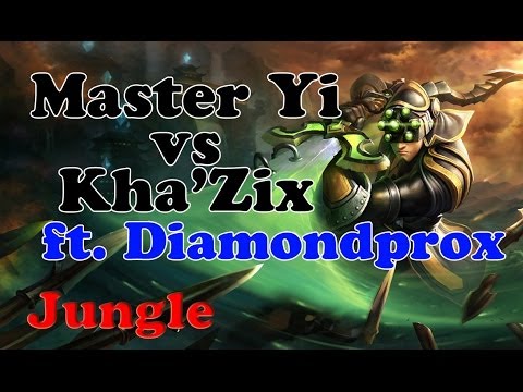 Diamondprox - Master Yi vs Kha'Zix (Rudy) - Jungle - Challenger I
