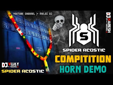 New Horn Demo 2k25 Compitition new horn dialogue demo spider acoustic +vsr brand new demo pa brand