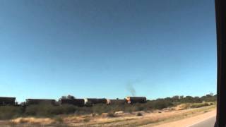 preview picture of video 'Tren del Belgrano Cargas (7739) entre Serrezuela y Tuclame (II), Córdoba'