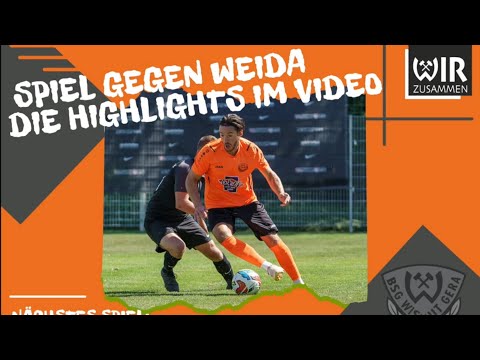 BSG Wismut Gera vs. FC Thüringen Weida | Highlights | 13.08.2022