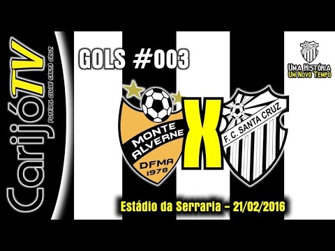 CarijóTV - Gols - DF Monte Alverne 1x0 FC Santa Cruz - 21/02/2016