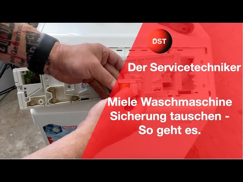 Replacing the Miele washing machine fuse - Here's how.
