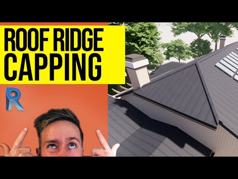 Revit Roof Ridge Capping - How to Model Metal or Tile Ridge Capping for Revit Roof