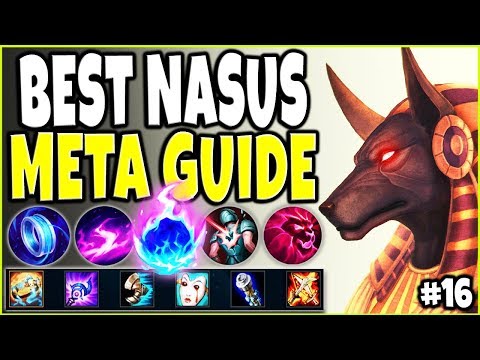 MOST OP NASUS! BEST LoL New Meta Nasus Season 10 Build Guide #16 | AP Nasus vs Malphite s10 Gameplay