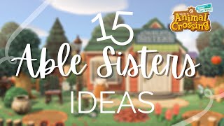 15 Ideas for Your Able Sisters Shop! (ft Some Nook