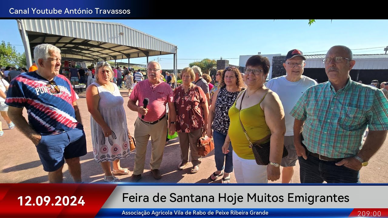 Feira de Santana Hoje Muitos Emigrantes Por Isso é o Ponto de Encontro dos Emigrantes  12 09 2024