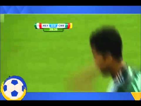 Gol anulado de Giovani Dos Santo. México VS Camerún. Mundial Brasil 2014.