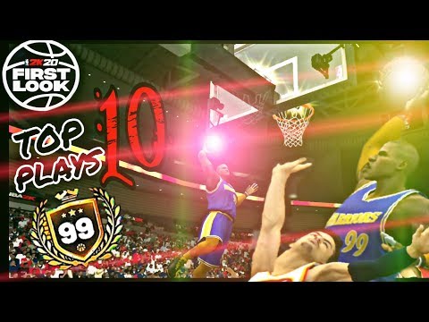 NBA2K20 MOBILE | First Official Top 10 Plays of the Week - Alleyoop to MC , DUNKS , ANKLE BREAK