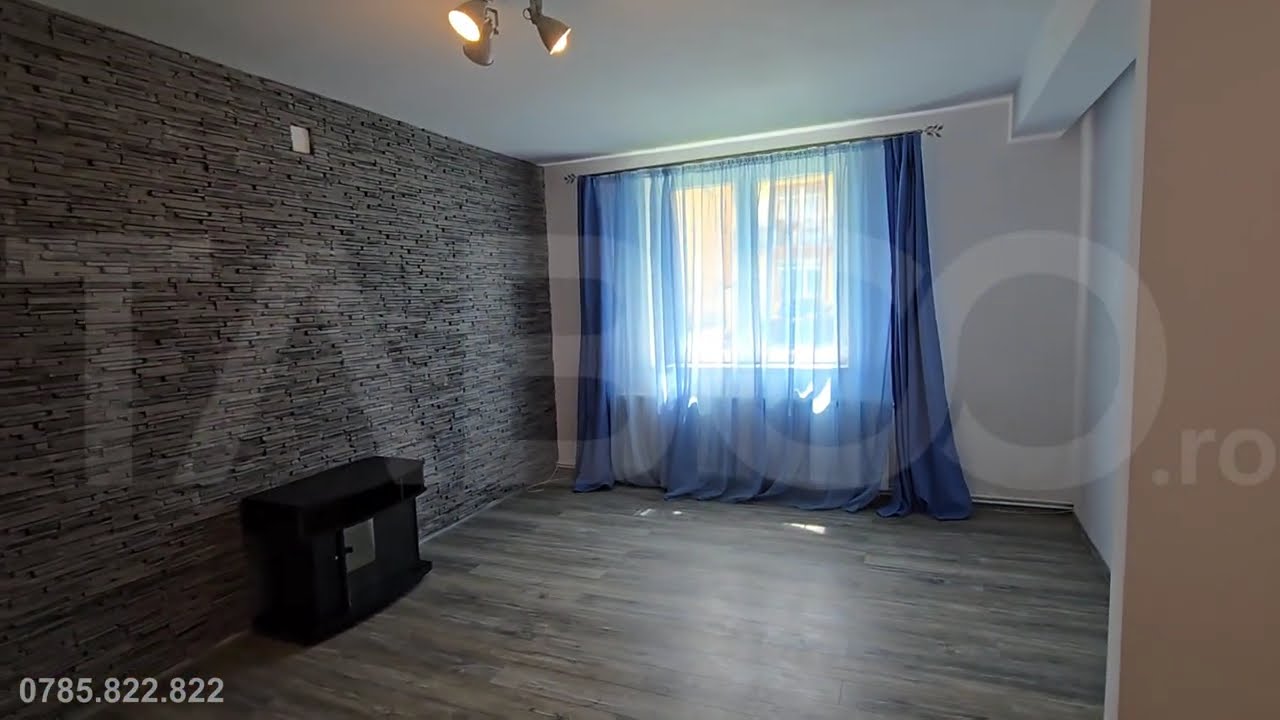 Apartament 2 camere de vanzare 54 mp utili renovat in Strand Sibiu - Video