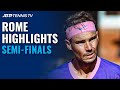 Novak Djokovic vs Lorenzo Sonego; Rafa Nadal vs Reilly Opelka | Rome 2021 Semi-Final Highlights