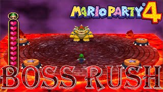 Mario Party 4 - Boss Rush (All Story Minigames, No Damage)