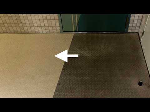 YouTube｜床黒ずみの高圧洗浄
