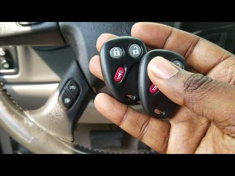 How to program keyless entry remote for GM / Chevrolet / GMC1998-2006