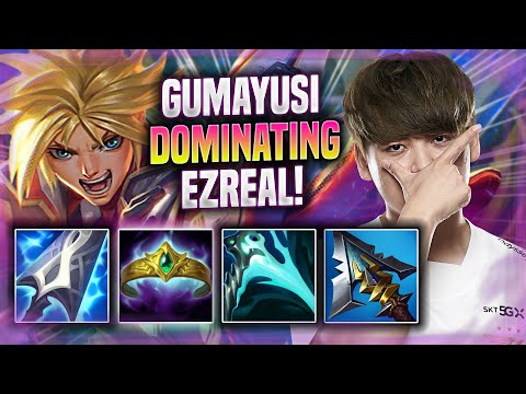GUMAYUSI DOMINATING WITH EZREAL! - T1 Gumayusi Plays Ezreal ADC vs Samira! | Preseason 2022