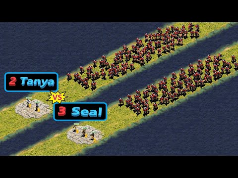 2 Tanya vs 3 Navy SEAL - Red Alert 2 YR