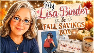 My Lisa Binder & Fall Savings 