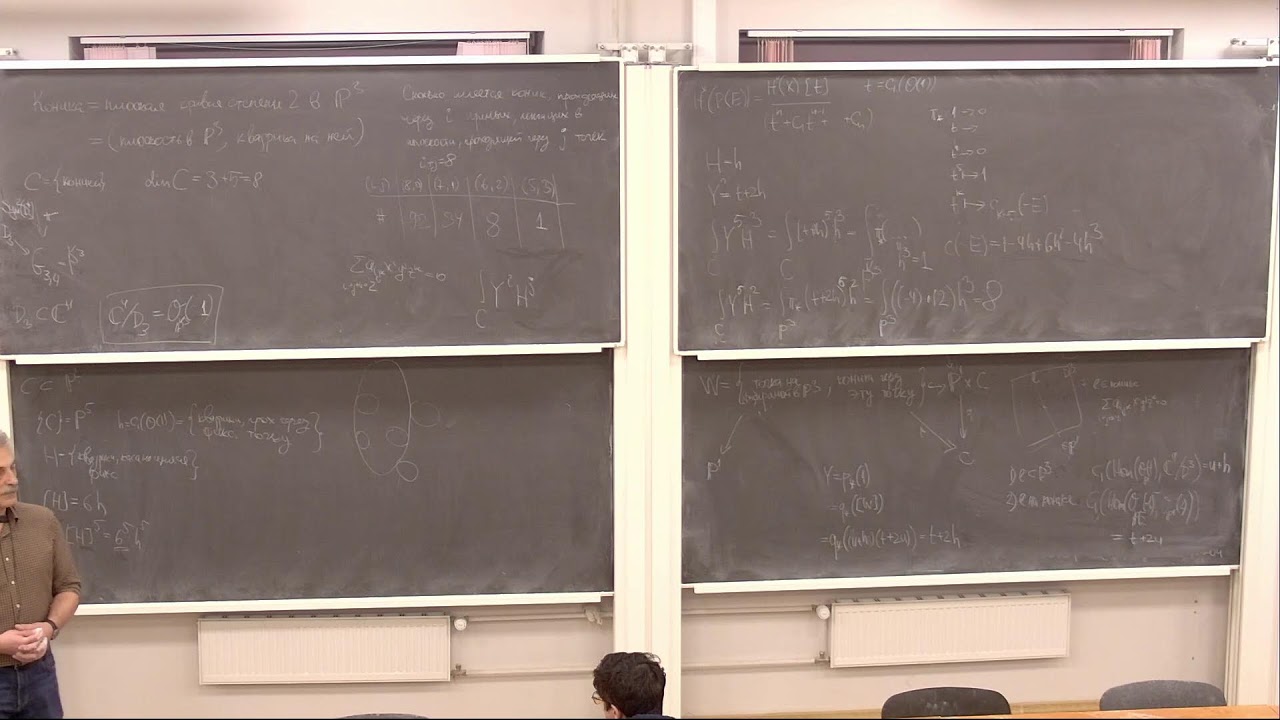 Characteristic Classes and Enumerative Geometry. Class 10. KAZARYAN M.
