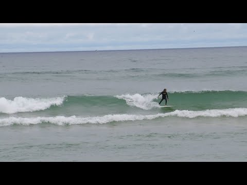 2022.08.08 blue harbor lefts, great lakes surfing