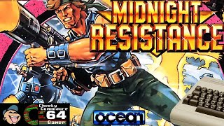 MIDNIGHT RESISTANCE – Commodore 64 (1990) | Ocean’s Explosive Run-and-Gun Classic