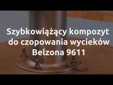 Uszczelnienie wycieku „na ruchu” Belzona 9611 - zdjęcie