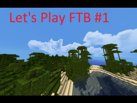 Let's Play Minecraft FTB Multiplayer (German) Part 1 - Hallo !
