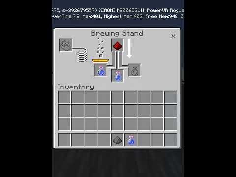 DrownPie - | Minecraft | How to make a potion of water breathing! (1.18)