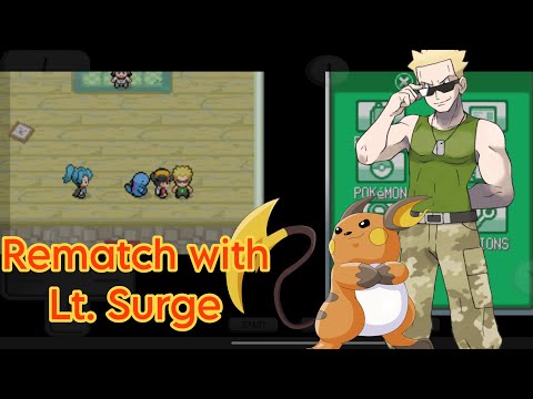 Rematch | Gym Leader Lt. Surge