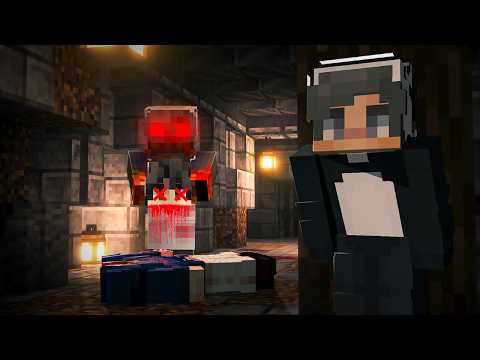 ماين كرافت ولكن لازم اهرب من القاتل ذا !