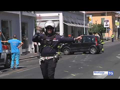 2019-06-13 PRATO - 4 INCIDENTI, VIABILITÀ IN TILT AL MACROLOTTO ZERO