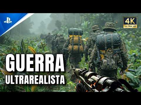 TOP 25 Novos Jogos de Guerra ULTRAREALISTAS com BATALHAS ÉPICAS | PC, PS5, XBOX