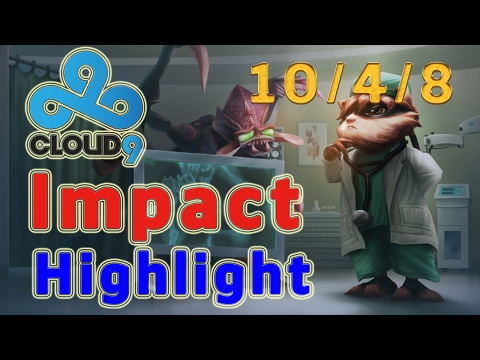 Highlight C9 Impact Kennen TOP vs Fiora Patch 7.3