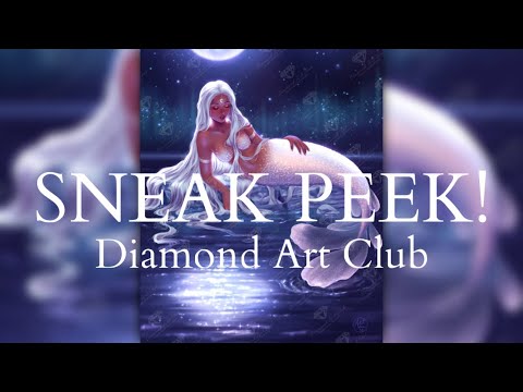 SNEAK PEEK! Moonbathe by Ailee Marie and Diamond Art Club *PLUS* A Sparkle Pals FIRST LOOK!!