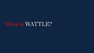 WATTLE: What is WATTLE?