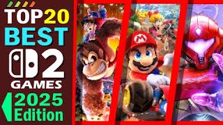 Top 20 Best Nintendo Switch 2 Games | 2025 Edition