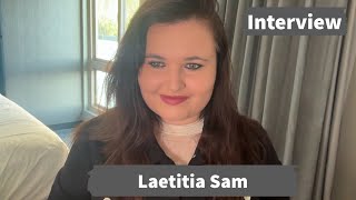 Singer, Songwriter, Model Laetitia Sam talks about her music career